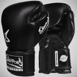 8 Weapons Pure Boxing Gloves Black/White