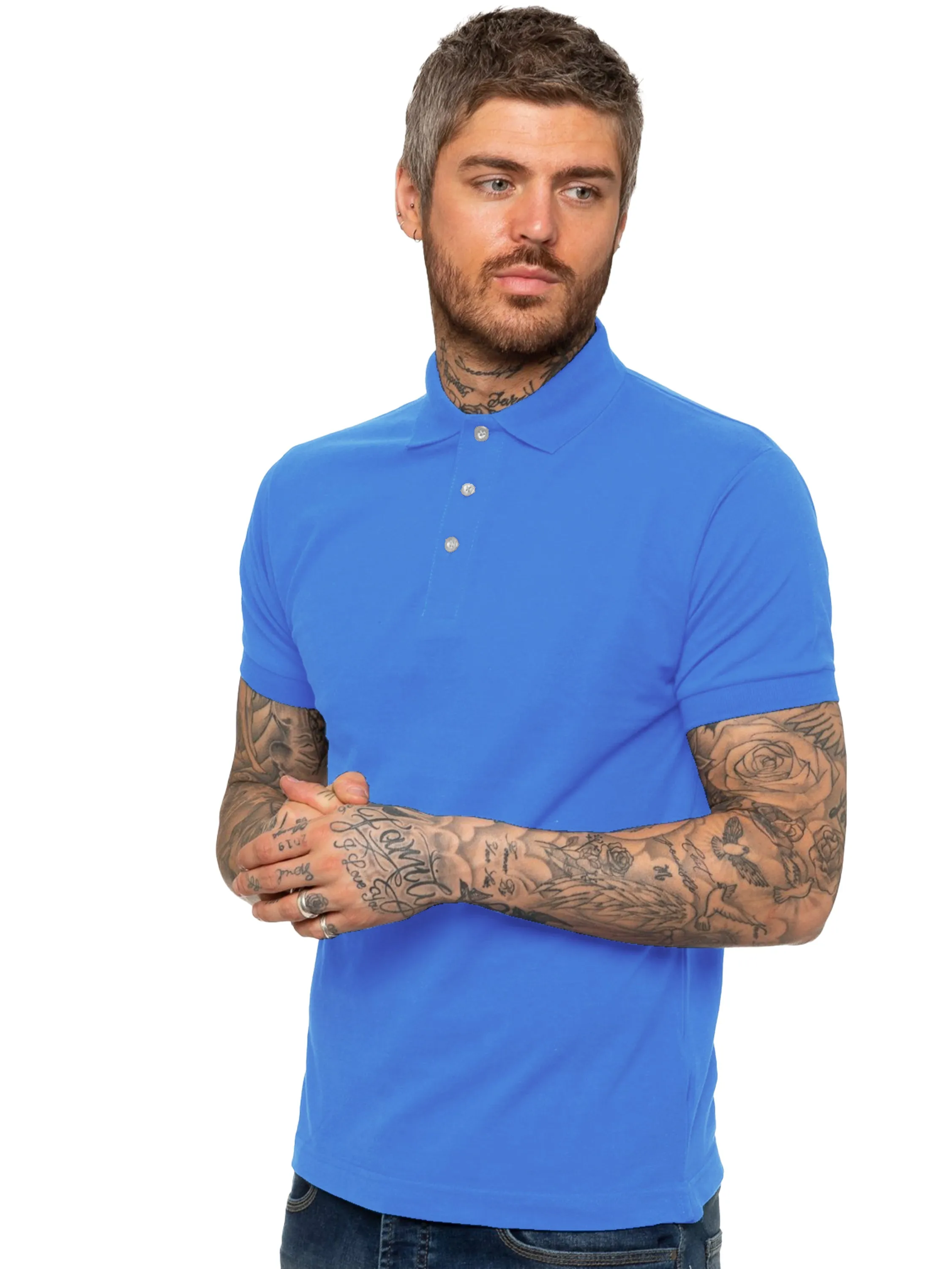 Kruze | Mens Pique Polo T-Shirt